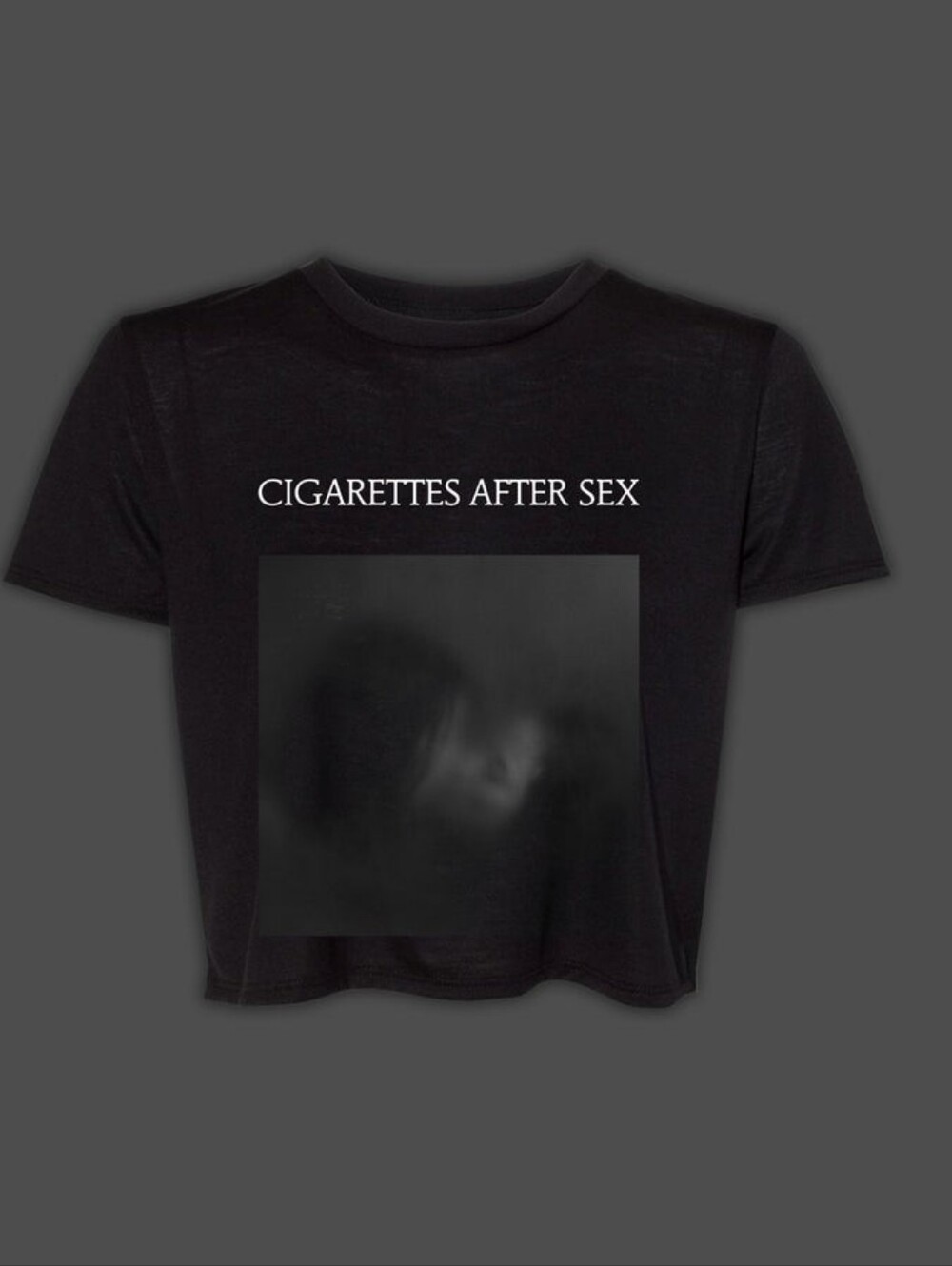 Black Concert Merch CAS Graphic Short Sleeve Tee